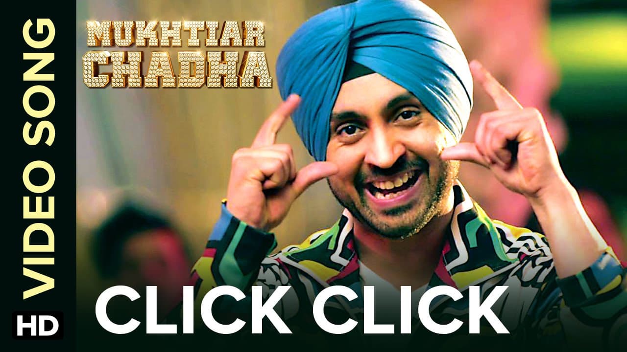 Click Click (Video Song) | Mukhtiar Chadha | Diljit Dosanjh & Oshin Brar,