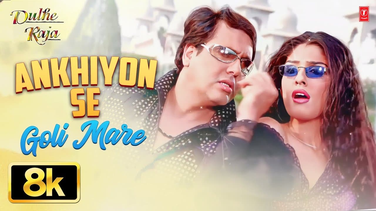 Ankhiyon Se Goli Mare - Video Song | Dulhe Raja | Sonu Nigam, Jaspinder Narula | Govinda, Raveena