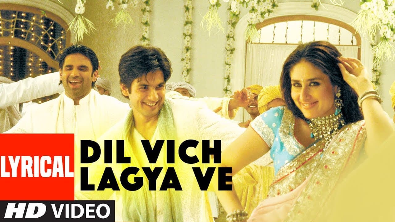 "Dil Vich Lagya Ve" Lyrical Video Song | Chup Chup Ke | Himesh Reshammiya | Shahid Kapoor, Kareena