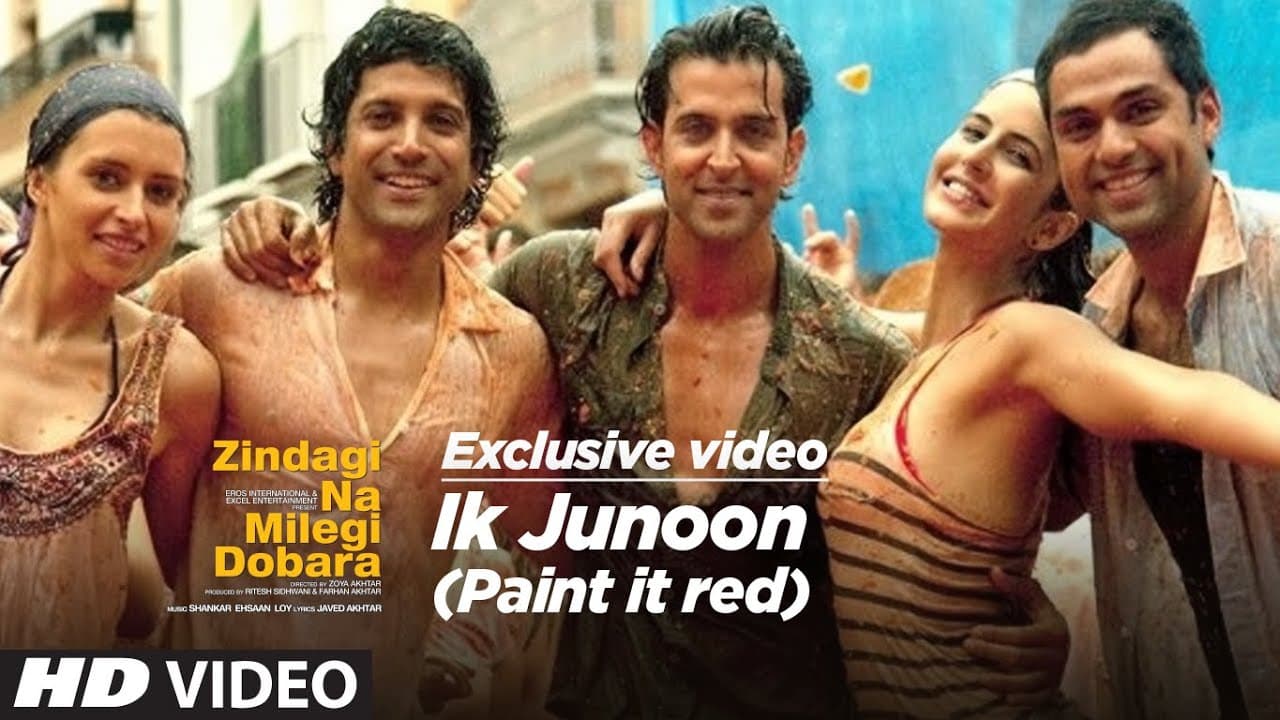 Ik junoon 'Paint it red' (Exclusive video) Zindagi Na Milegi Dobara