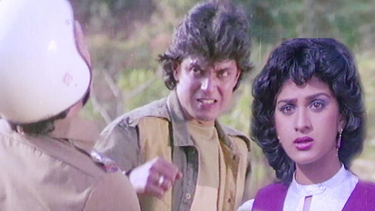 Mithun Rescues Minakshi Seshadri - Aandhi Toofan, Action Scene 3/10