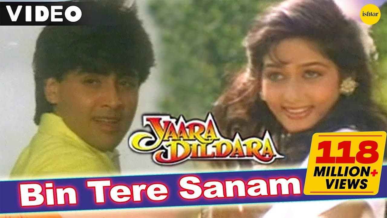 Bin Tere Sanam | Full Video Song | Yaara Dildara | Asif, Ruchika | Bollywood romantic song