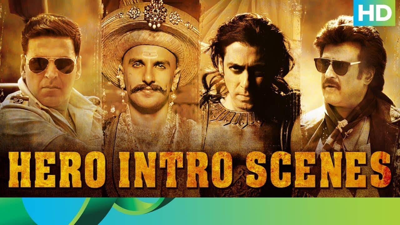 Hero Intro Scenes | Rajinikanth, Salman Khan, Ranveer Singh, Akshay Kumar