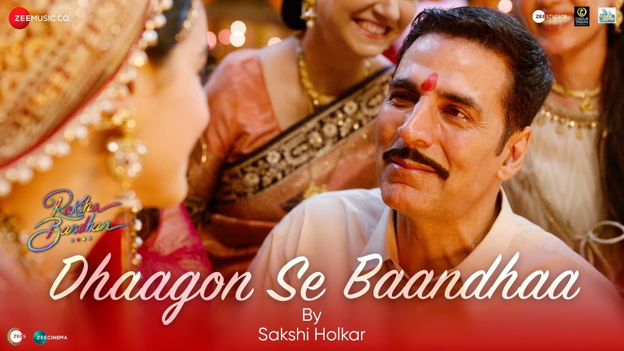 Dhaagon Se Baandhaa by Sakshi Holkar - Lyrical | Raksha Bandhan | Akshay Kumar | Himesh R, Irshad K