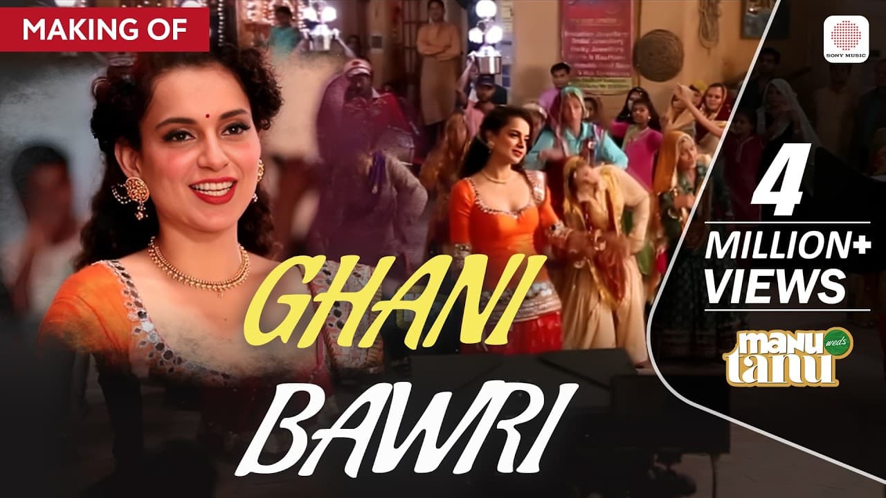 Making of - Ghani Bawri | Krsna Solo | Jyoti Nooran | Tanu Weds Manu Returns