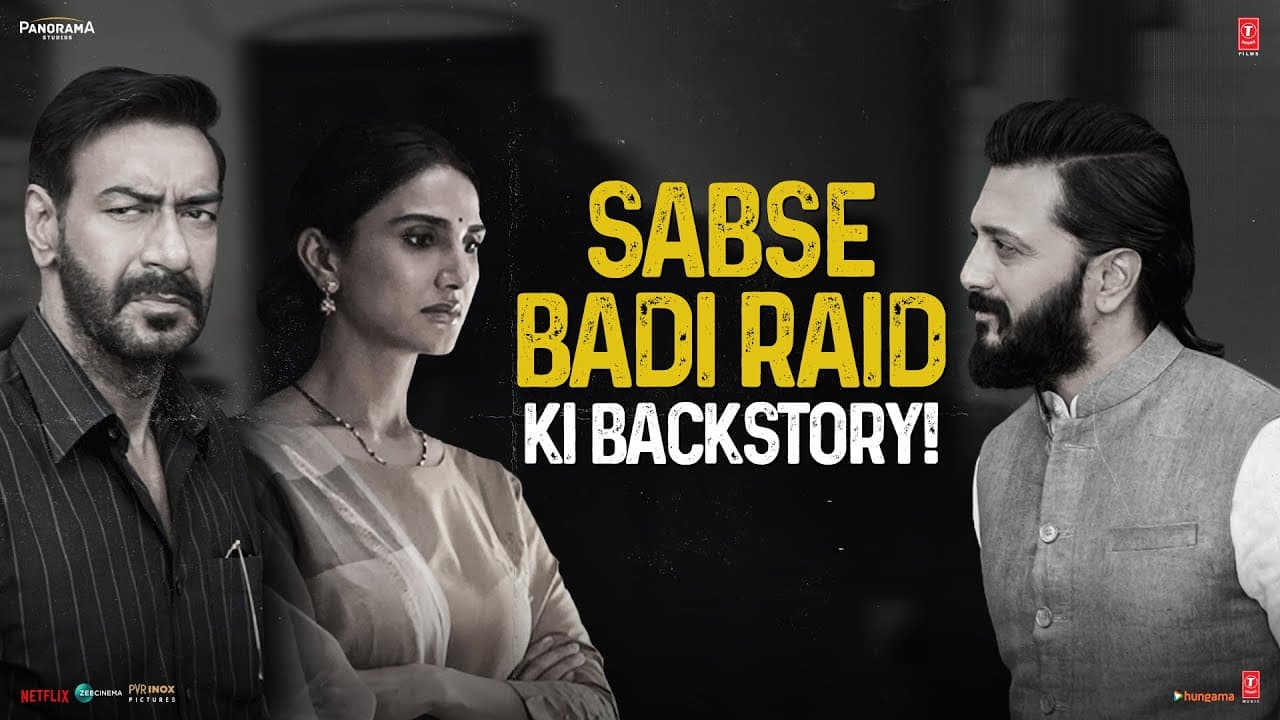 RAID 2 (BTS):  Sabse Badi Raid Ki Backstory | Ajay Devgn | Vaani Kapoor | Riteish Deshmukh