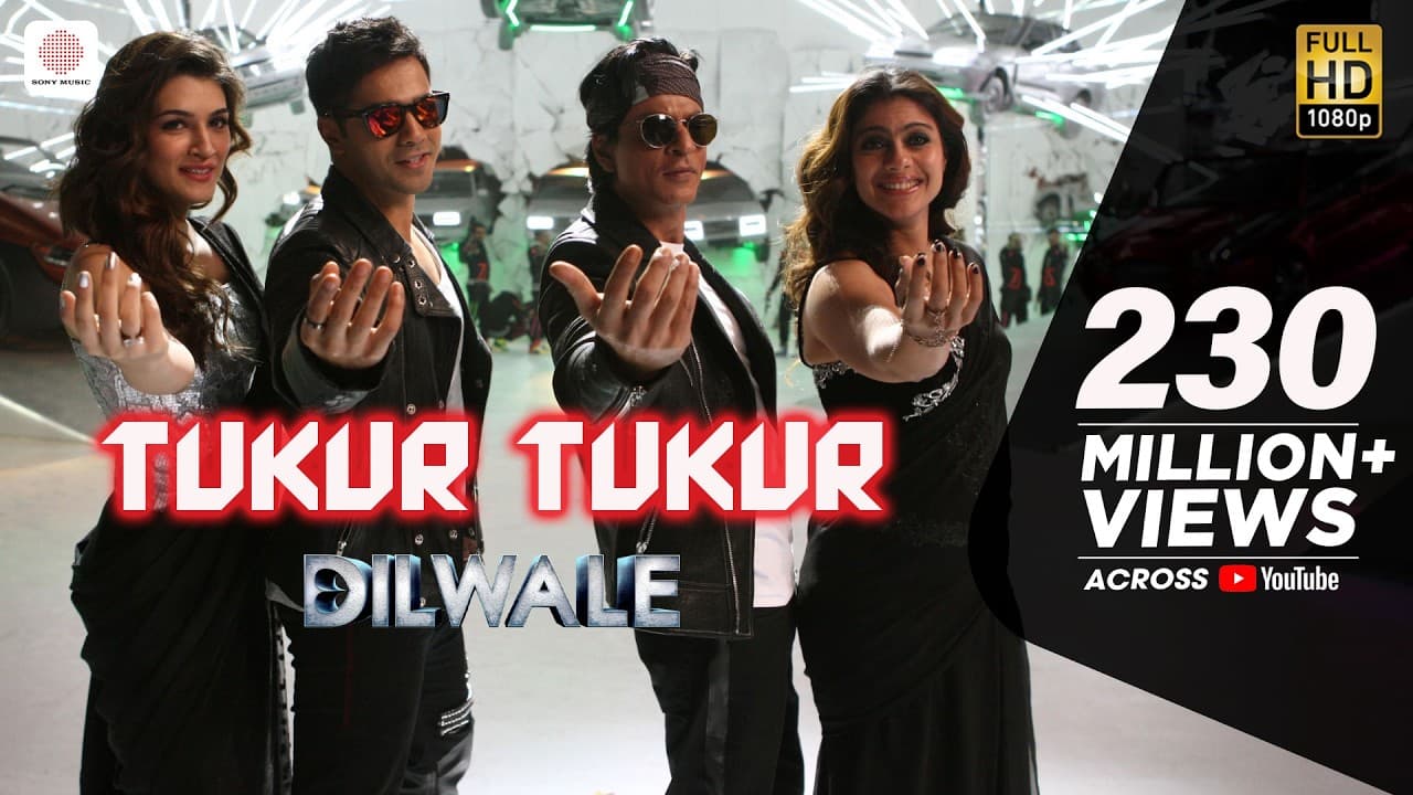 Tukur Tukur - Dilwale | Shah Rukh Khan | Kajol | Varun | Kriti | Official New Song Video 2015