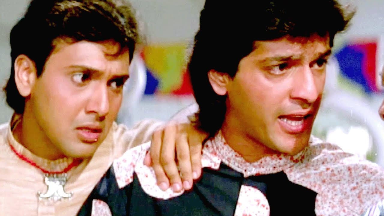 Govinda, Chunky Pandey, Kadar Khan, Aankhen - Comedy Scene 6/13