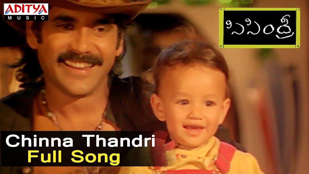 Chinna Thandri Full Song ll Sisindhri Songs ll Nagarjuna, Aamani