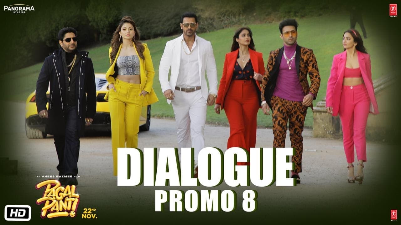 Pagalpanti: (Dialogue Promo 8) | Anil, Urvashi, John, Arshad, Ileana, Pulkit, Kriti