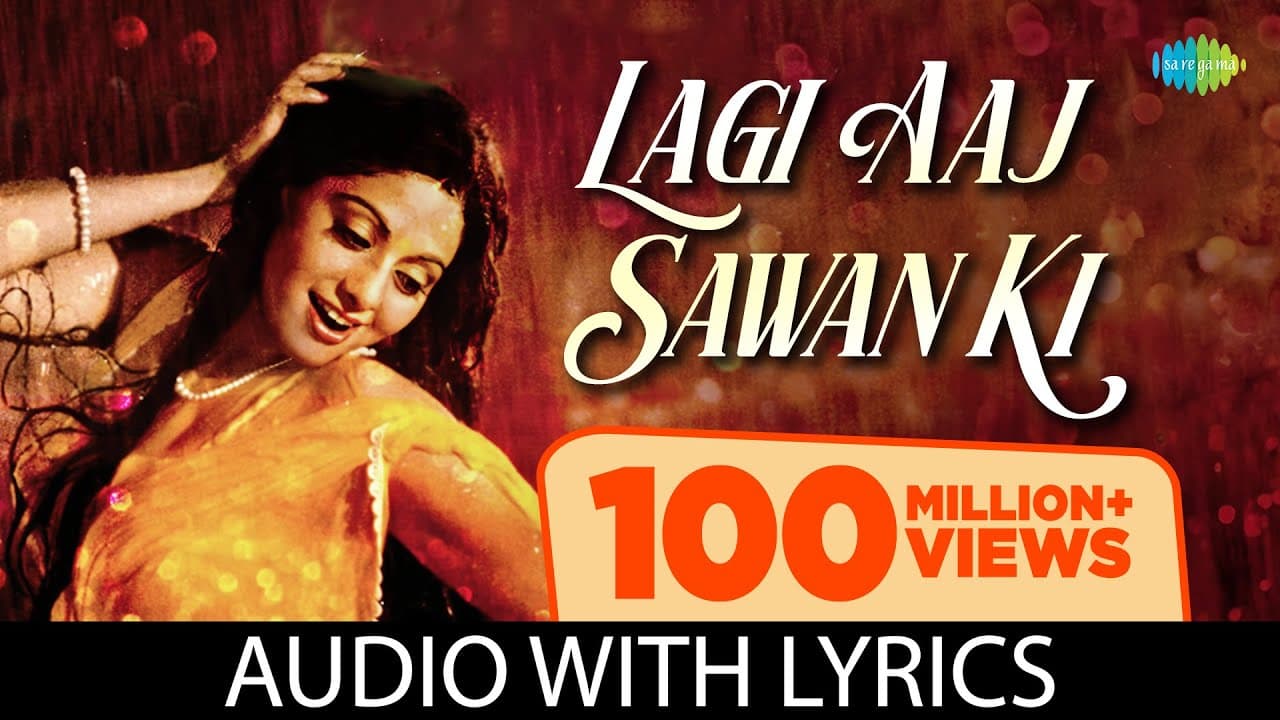 Lagi Aaj Sawan Ki | Lyrical | Chandni | Sridevi & Rishi Kapoor | Anupama Deshpande | Suresh Wadkar