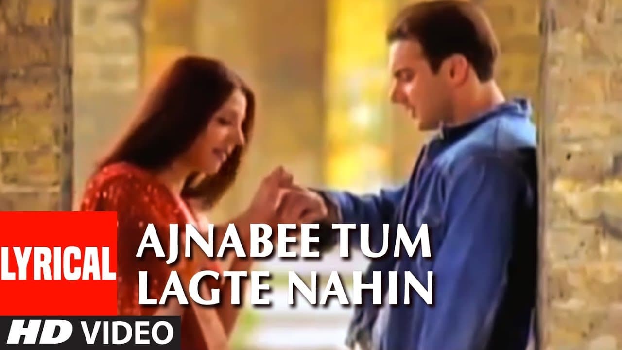 Ajnabee Tum Lagte Nahin Lyrical Video Song | I - Proud To Be An Indian | Sohail Khan