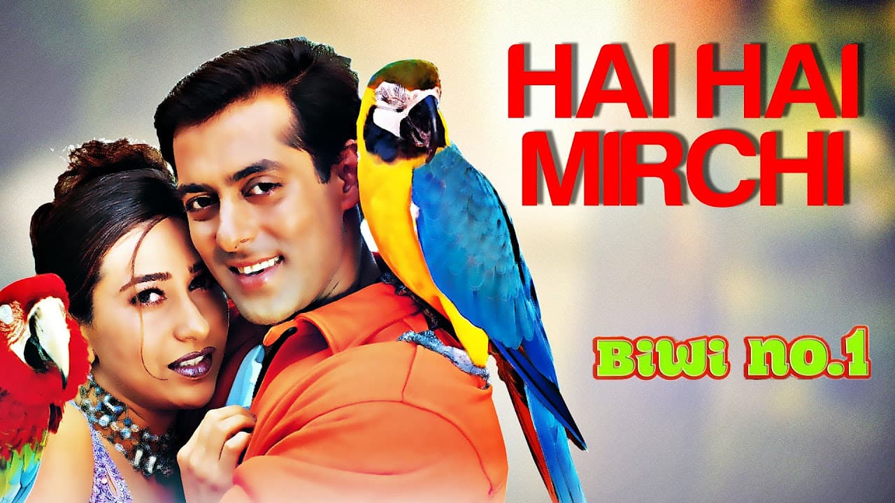 Hai Hai Mirchi | Salman Khan | Karisma K | Anil K | Sushmita | Sukhwinder & Alka | 90's Hindi Song