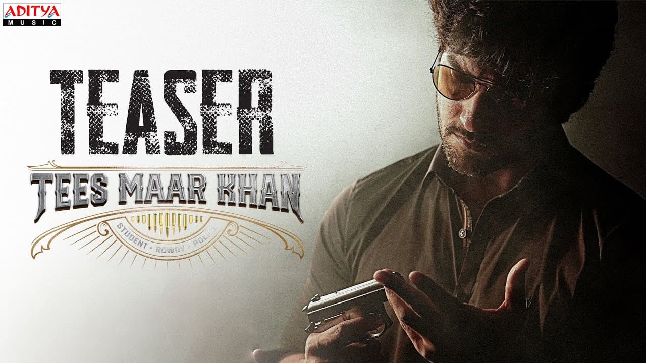 Tees Maar Khan Teaser | Aadi, PayalRajput | Kalyanji Gogana | Nagam Tirupathi Reddy | Sai Kartheek