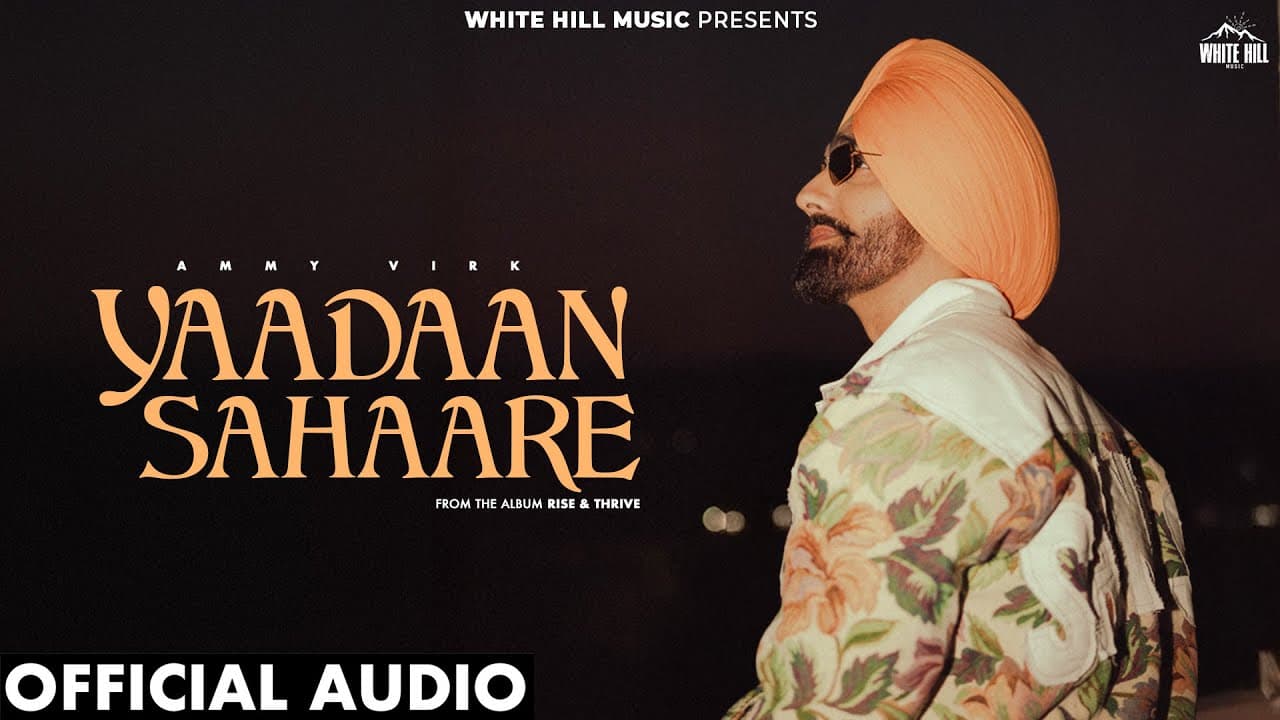 AMMY VIRK : Yaadaan Sahaare  (Official Audio) Dilmaan | Punjabi Songs