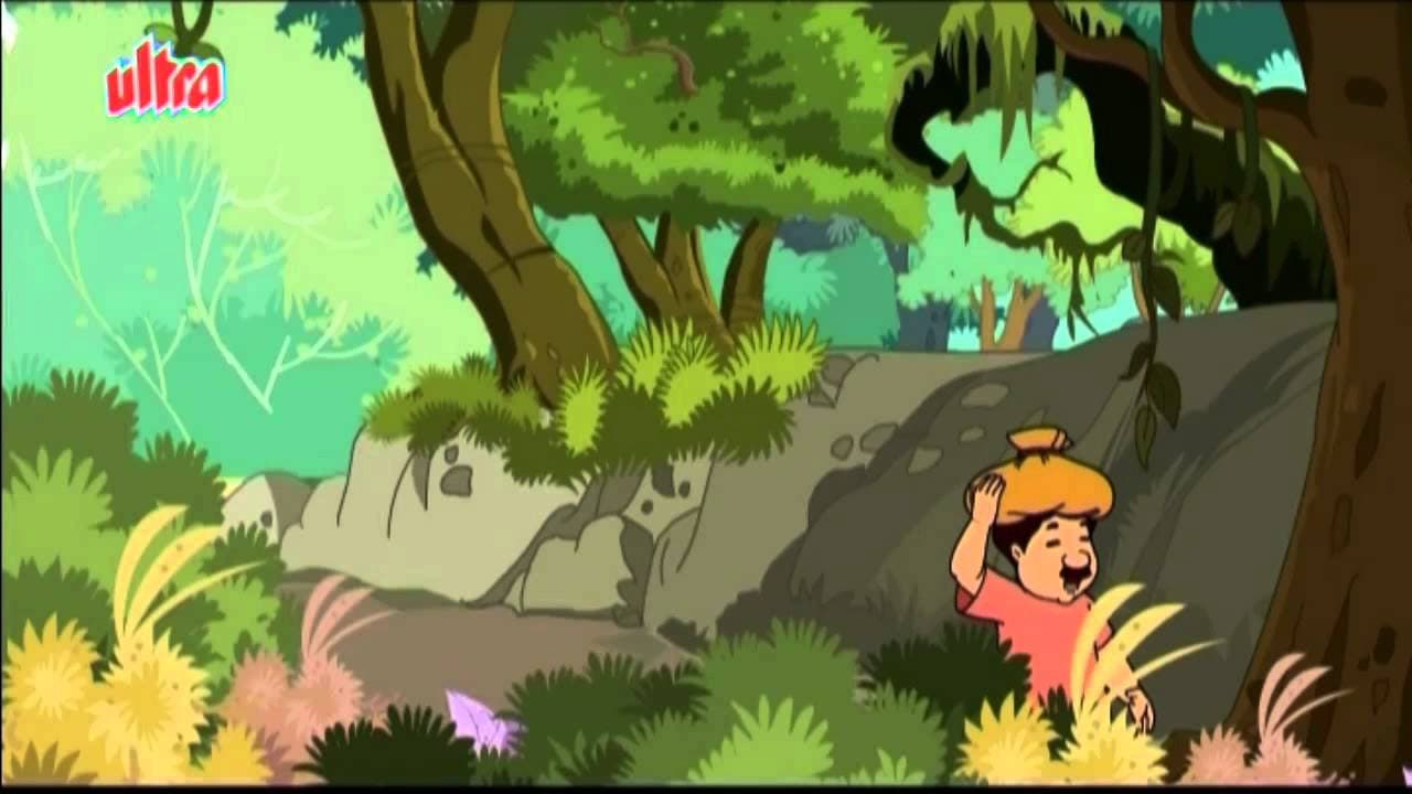 Animated Panchatantra Tales in Hindi: Part 12 - Tinguji Aur Rakshas
