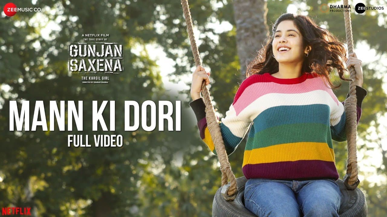 Mann Ki Dori - Full Video| Gunjan Saxena | Janhvi Kapoor | Armaan Malik | Amit Trivedi| Kausar Munir