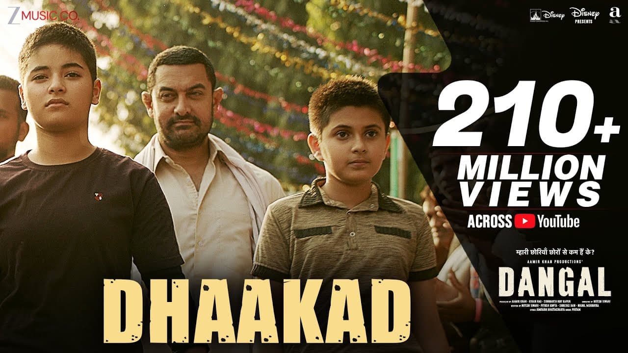Dhaakad - Dangal | Aamir Khan | Pritam | Amitabh Bhattacharya | Raftaar