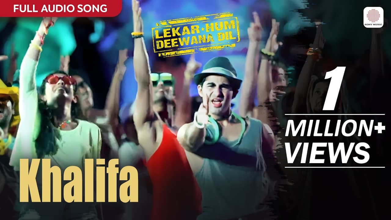 Khalifa - Full Audio Song | A.R. Rahman | Lekar Hum Deewana Dil