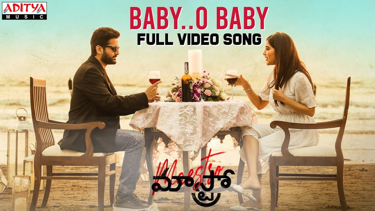 #BabyOBaby Full Video Song|Nithiin, Nabha Natesh|Merlapaka Gandhi |Sudhakar Reddy|Mahati Swara Sagar