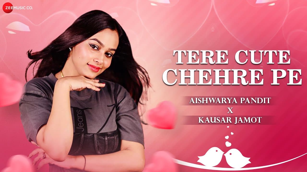 Tere Cute Chehre Pe | Aishwarya Pandit | Kausar Jamot | Lyrical