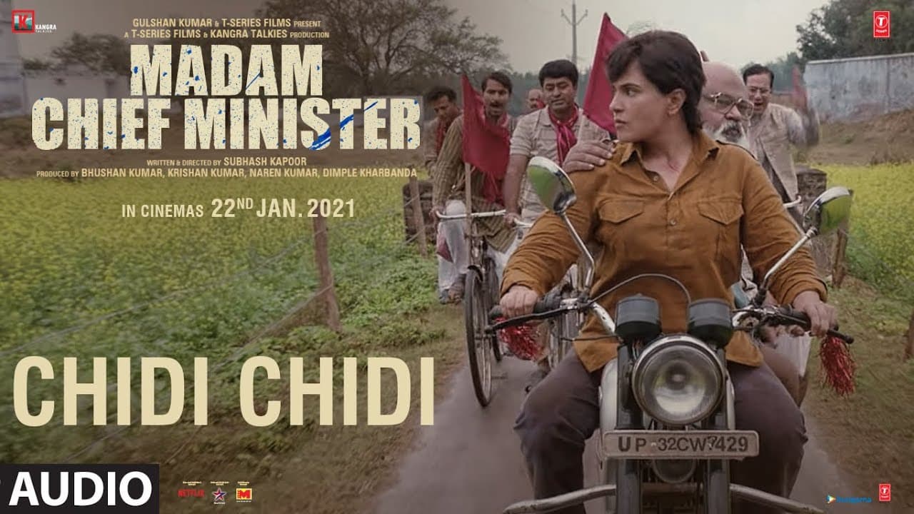 Chidi Chidi (Audio Song) Madam Chief Minister | Richa Chadha | Subhash Kapoor | Bhushan Kumar