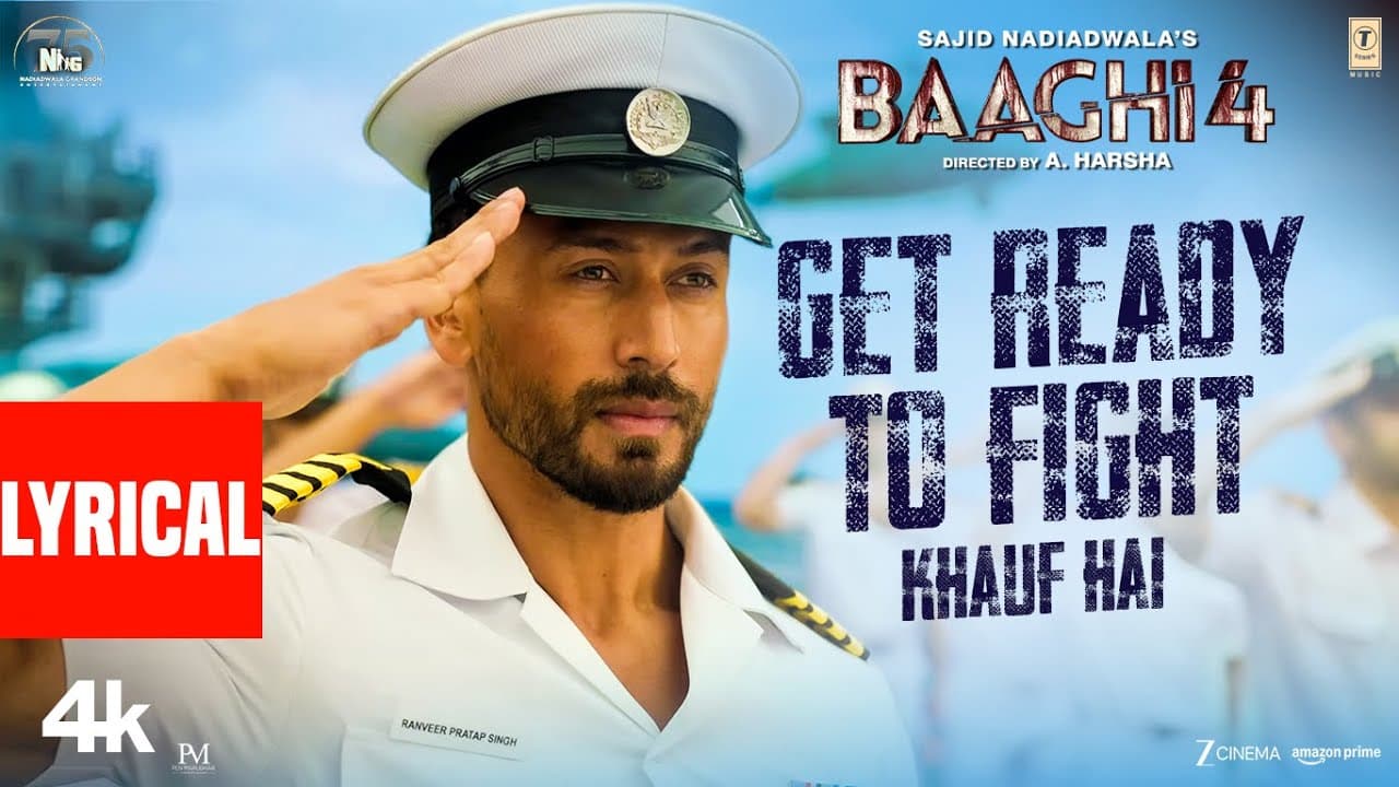 Baaghi 4: Get Ready to Fight - Khauf Hai(Lyrics) Tiger S,Suyyash-Siddharth,Krishna,Gopi,Star Boy Loc
