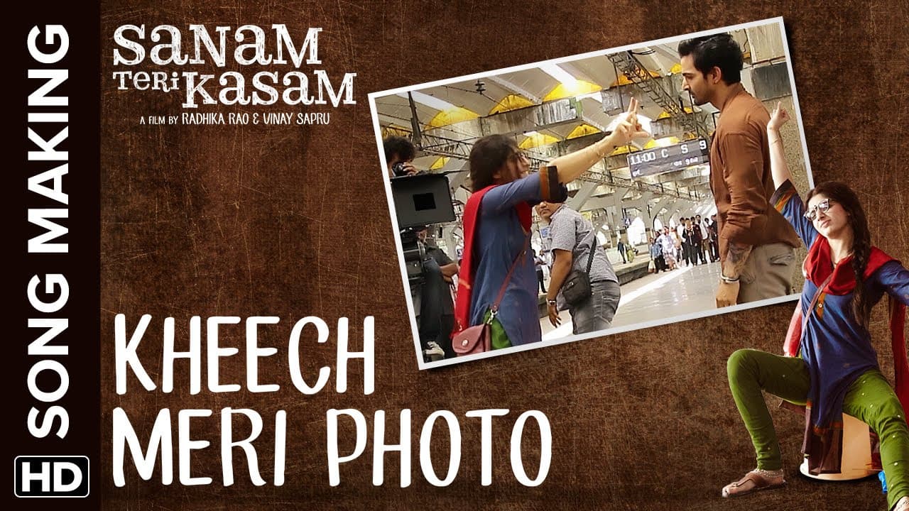 Kheech Meri Photo Making of the Song | Sanam Teri Kasam