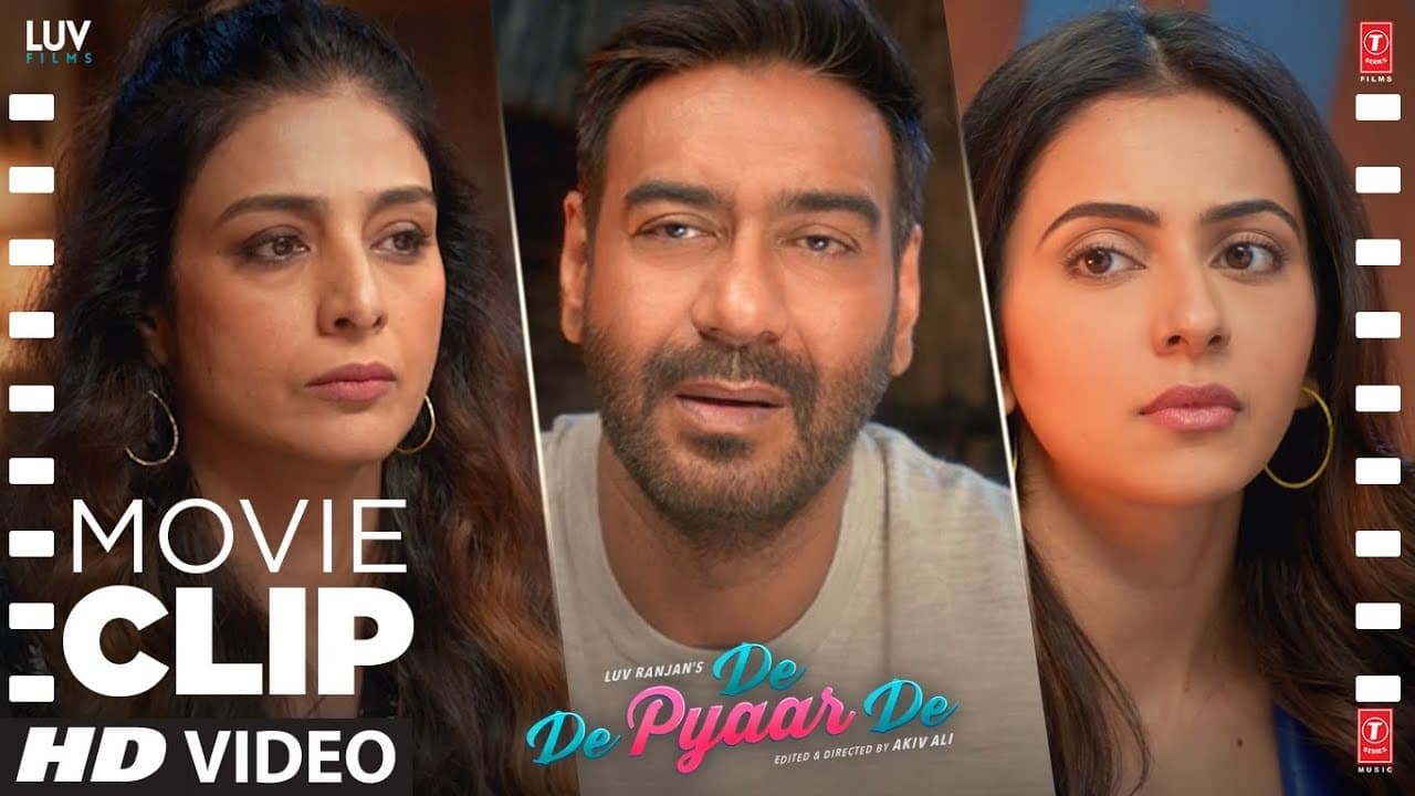 De De Pyaar De (2019) | "Live-In Scene with Family" | Ajay Devgn, Tabu, Rakul Preet Singh