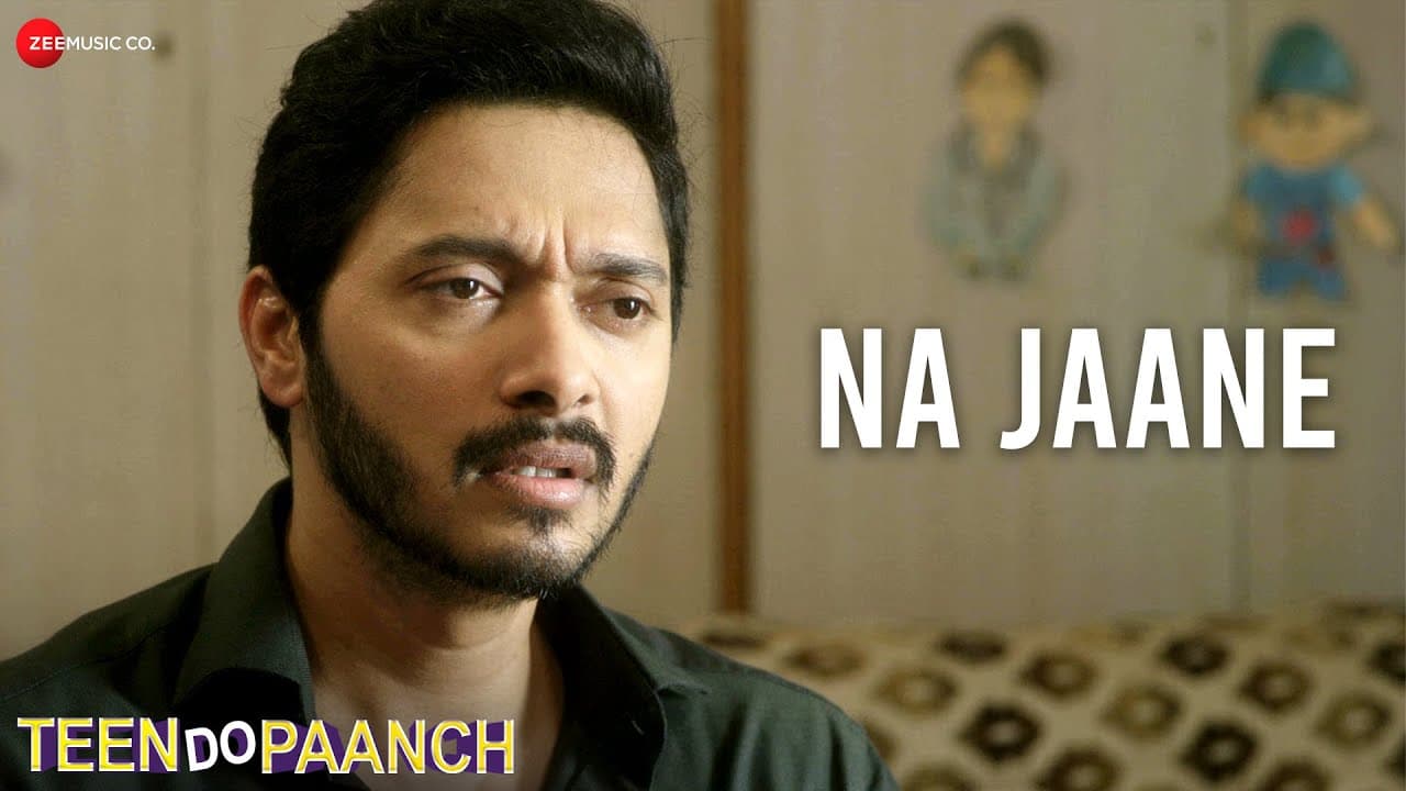 Na Jaane | Teen Do Paanch | Shreyas Talpade & Bidita Bag | Rekha Bhardwaj & Amitabh Verma
