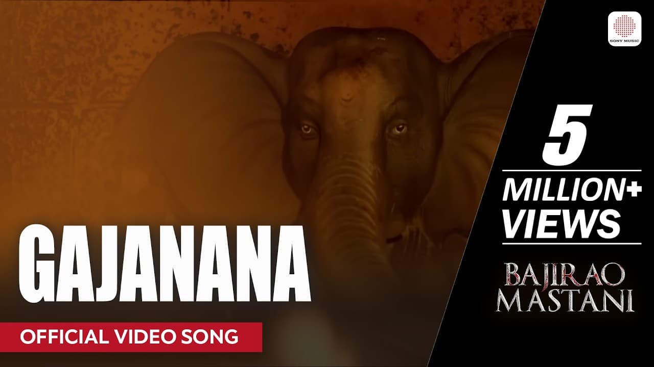 Gajanana - Official Video Song | Shreyas Puranik | Bajirao Mastani