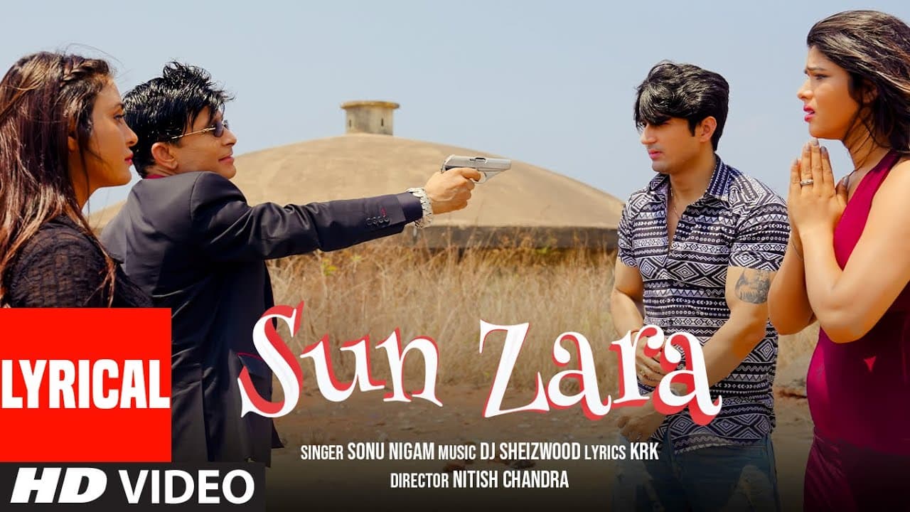 Sun Zara (Lyrical Video): Sonu Nigam, DJ Sheizwood | KRK | Nitish Chandra