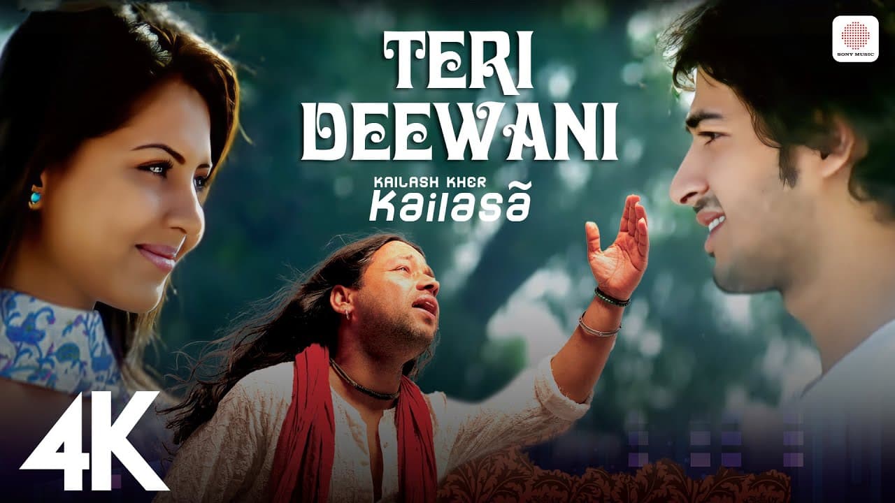 Teri Deewani | 4K Music Video | Soulful Love Song | Kailash Kher | Paresh & Naresh | Romantic Hits