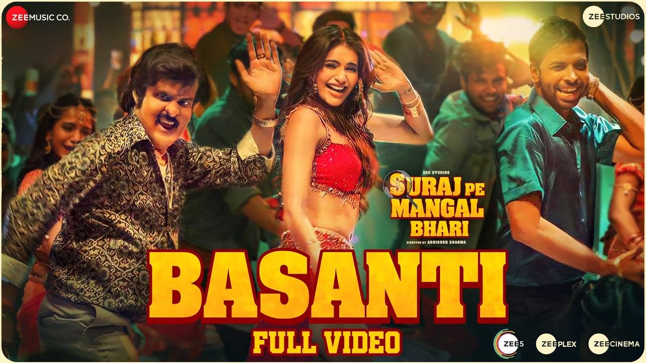Basanti - Full Video | Suraj Pe Mangal Bhari | Diljit | Manoj | Fatima| Karishma| Payal D & Danish S