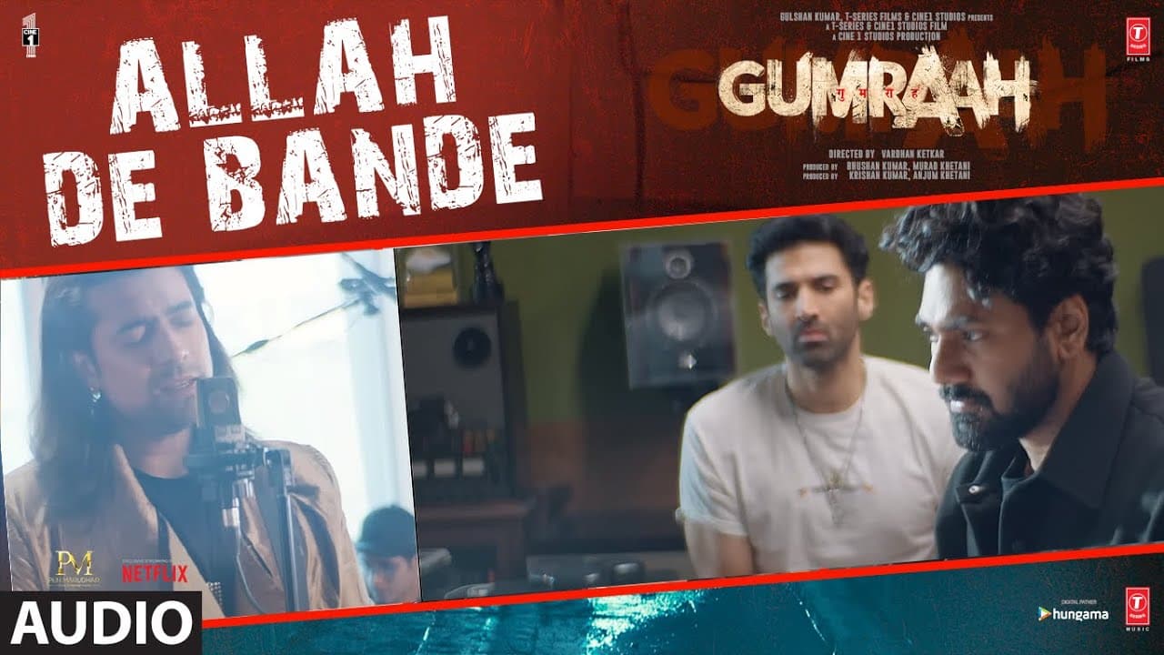 Allah De Bande (Audio) Gumraah | Aditya RK, Mrunal, Vedika | Mithoon, Jubin Nautiyal, Aaman Trikha