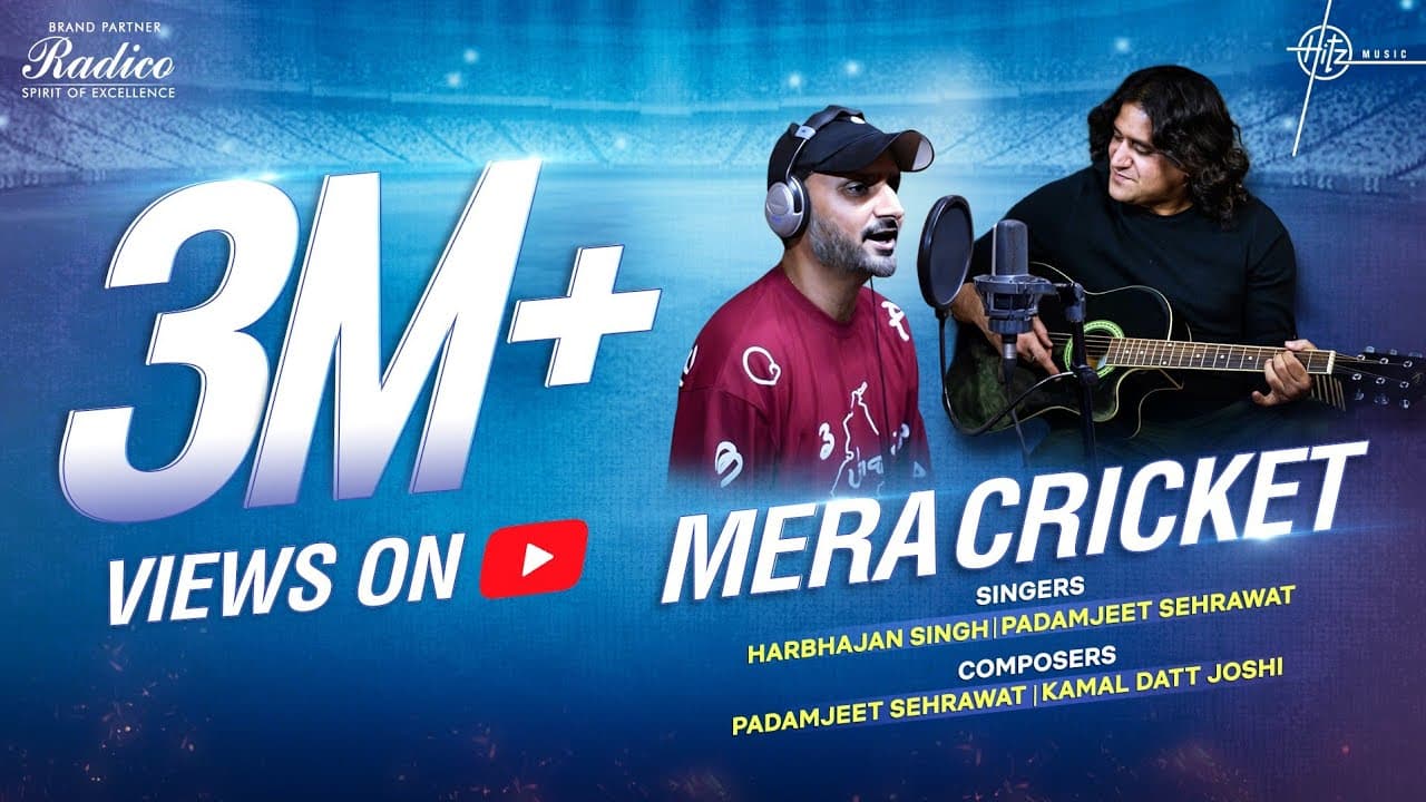 MERA CRICKET | Harbhajan Singh, Padamjeet Sehrawat, Kamal Datt Joshi | presented by Radico Khaitan