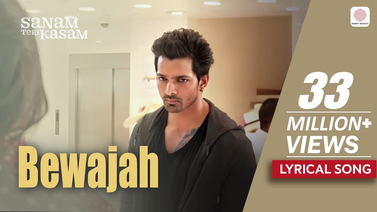 Bewajah - Lyrical Song | Sanam Teri Kasam | Harshvardhan Rane | Himesh Reshammiya