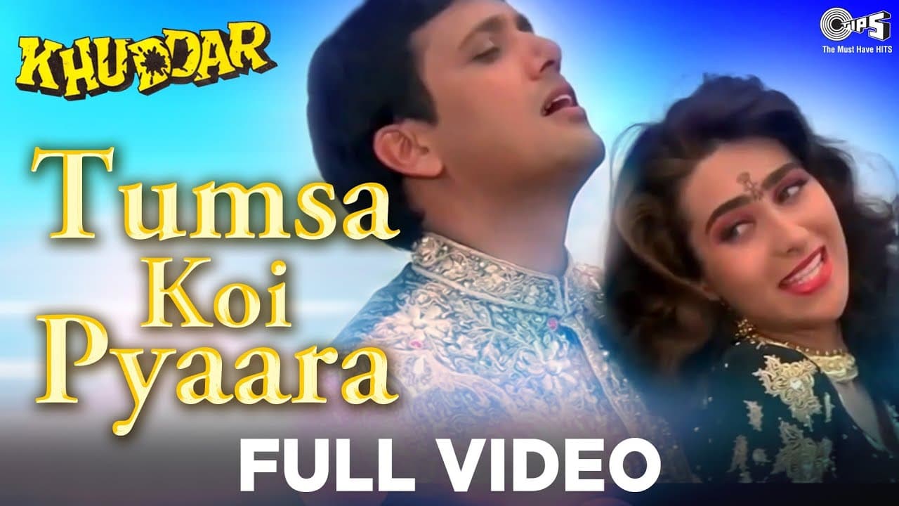 Tumsa Koi Pyaara | Khuddar | Govinda, Karisma Kapoor | Kumar Sanu, Alka Yagnik |Anu Malik, 90s Hits