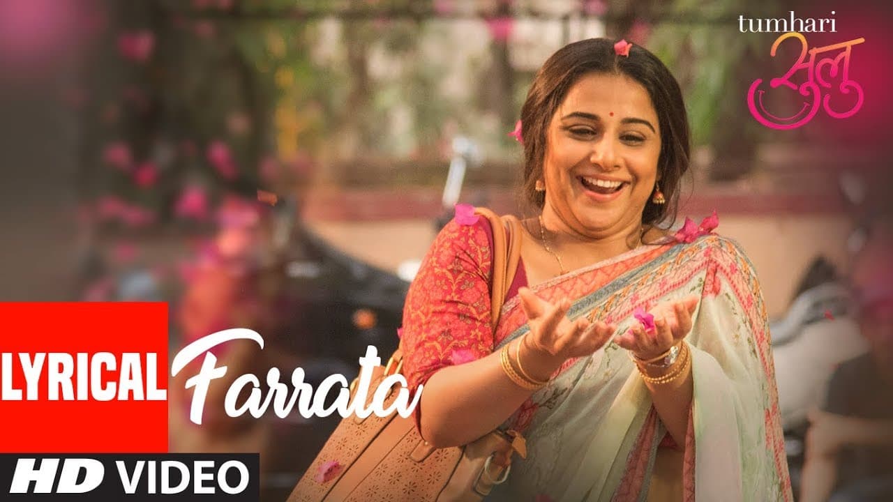 Farrata Full Song Lyrical Video | Tumhari Sulu | Vidya Balan | T-Series