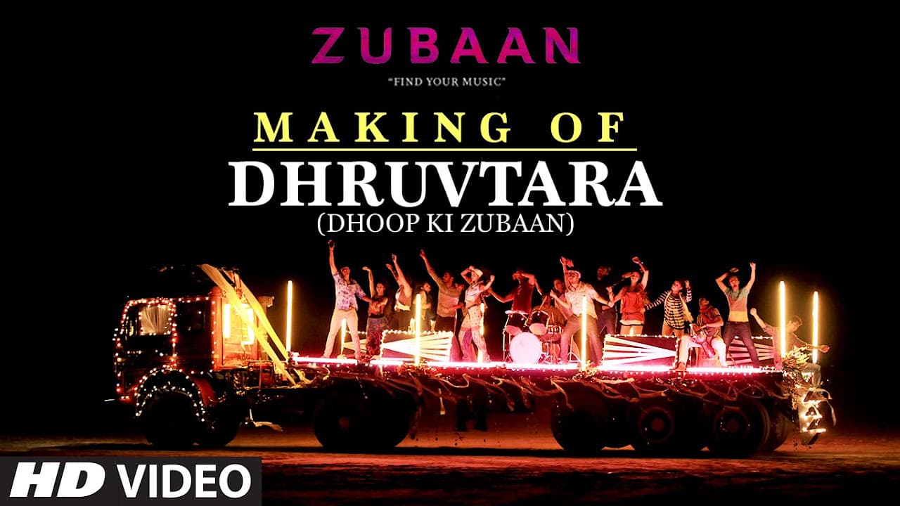 DHRUVTARA (Dhoop Ki Zubaan) Song MAKING VIDEO  | ZUBAAN | Vicky Kaushal, Sarah Jane Dias | T-Series