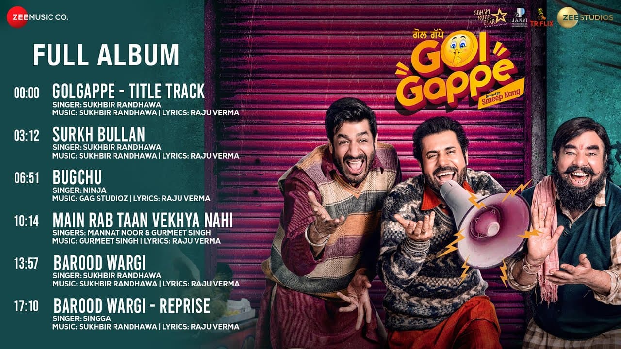 Golgappe - Full Album | Binnu Dhillon, Rajat Bedi, Navneet Dhillon, Ihana Dhillon, B N Sharma