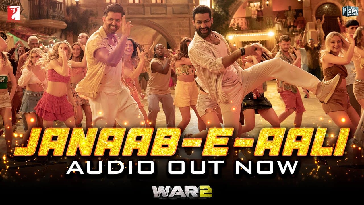 Janaab-e-Aali Song | WAR 2 | Audio Out Now Promo| Hrithik Roshan, NTR, Pritam, Sachet, Saaj, Amitabh