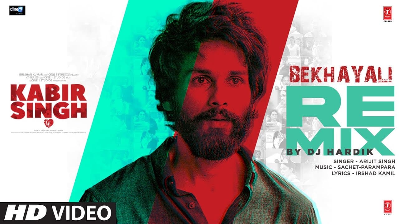 Bekhayali Remixed By DJ Hardik | Kabir Singh | Arijit Singh | Irshad Kamil | Sachet-Parampara