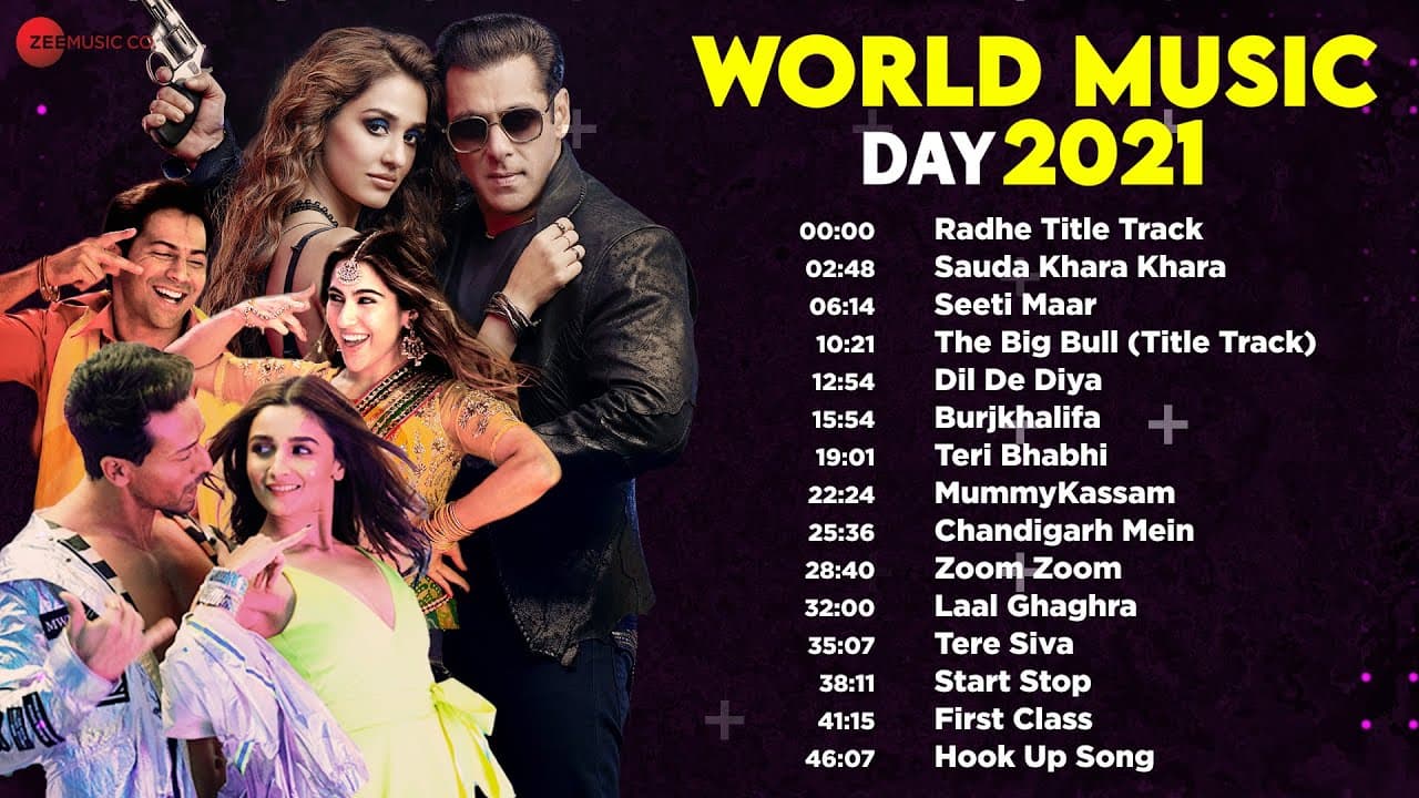 World Music Day 2021 - Full Album | Seeti Maar, BurjKhalifa, Sauda Khara Khara, Chandigarh Mein&More