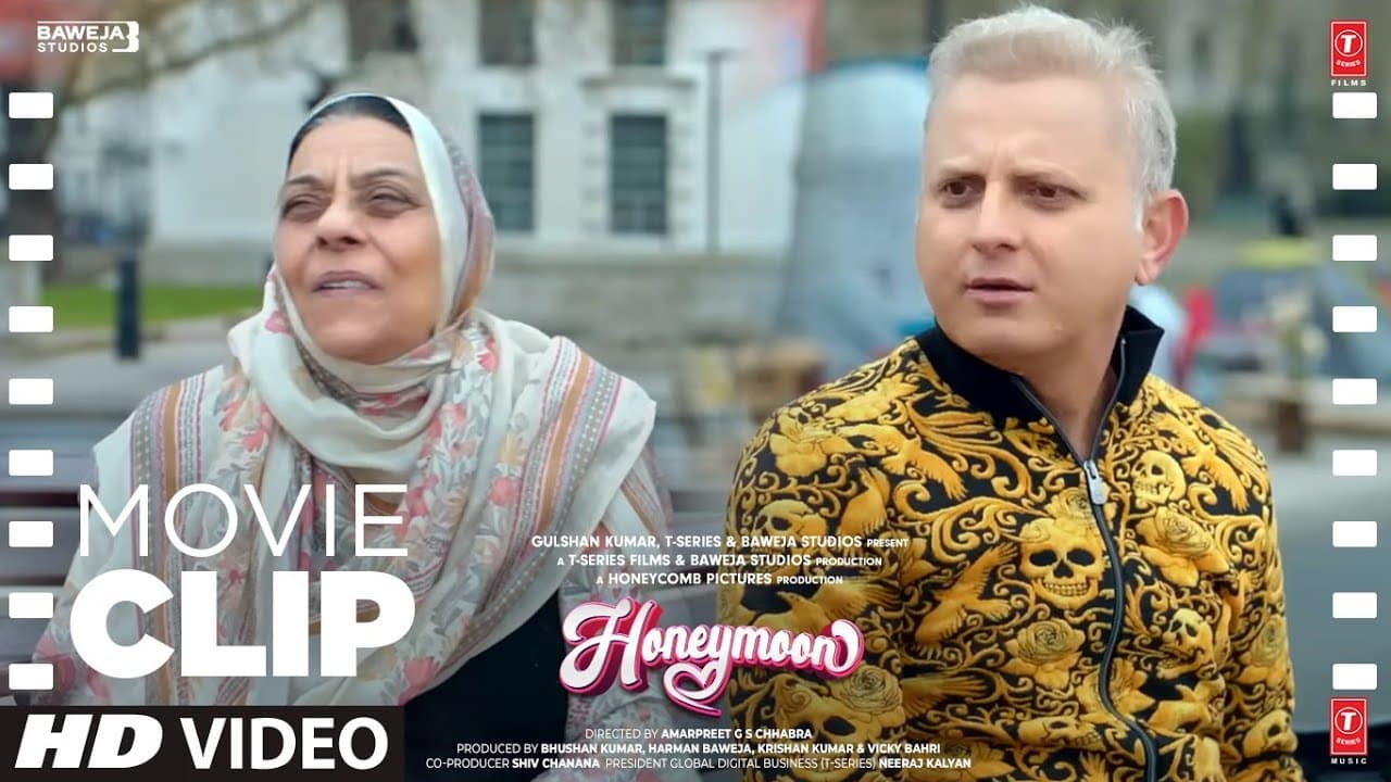 "Bebe Aayi Honeymoon Te😂😂": Honeymoon (ਹਨੀਮੂਨ) Movie | Gippy Garewal, Jasmin Bhasin
