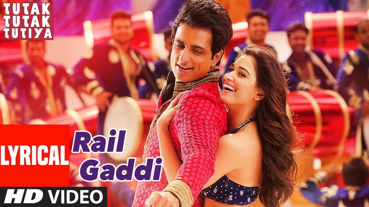 Rail Gaddi Lyrical | Tutak Tutak Tutiya | Prabhudeva | Sonu Sood | Esha Gupta | Navraj Hans