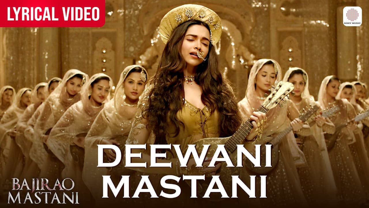 Deewani Mastani - Official Lyrical Video | Deepika Padukone | Shreya Ghoshal | SLB | Bajirao Mastani