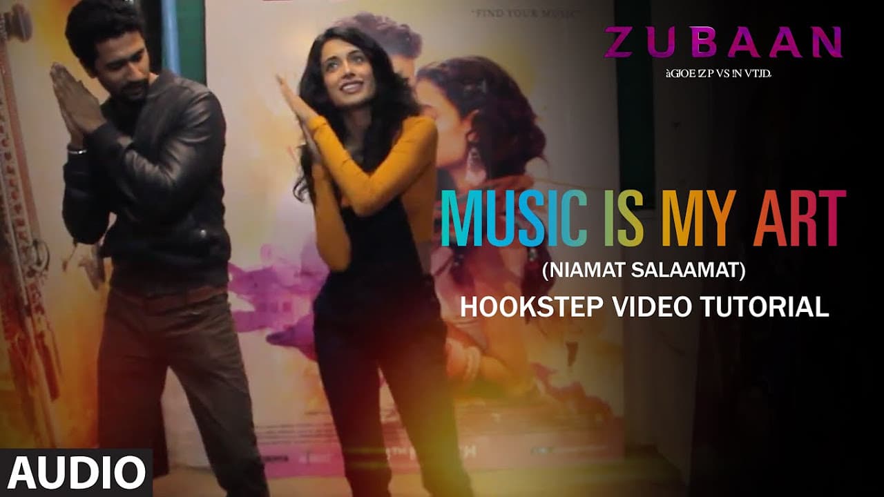 Music Is My Art (Niamat Salaamat) Hookstep Video Tutorial | Vicky Kaushal & Sarah Jane Dias | Zubaan