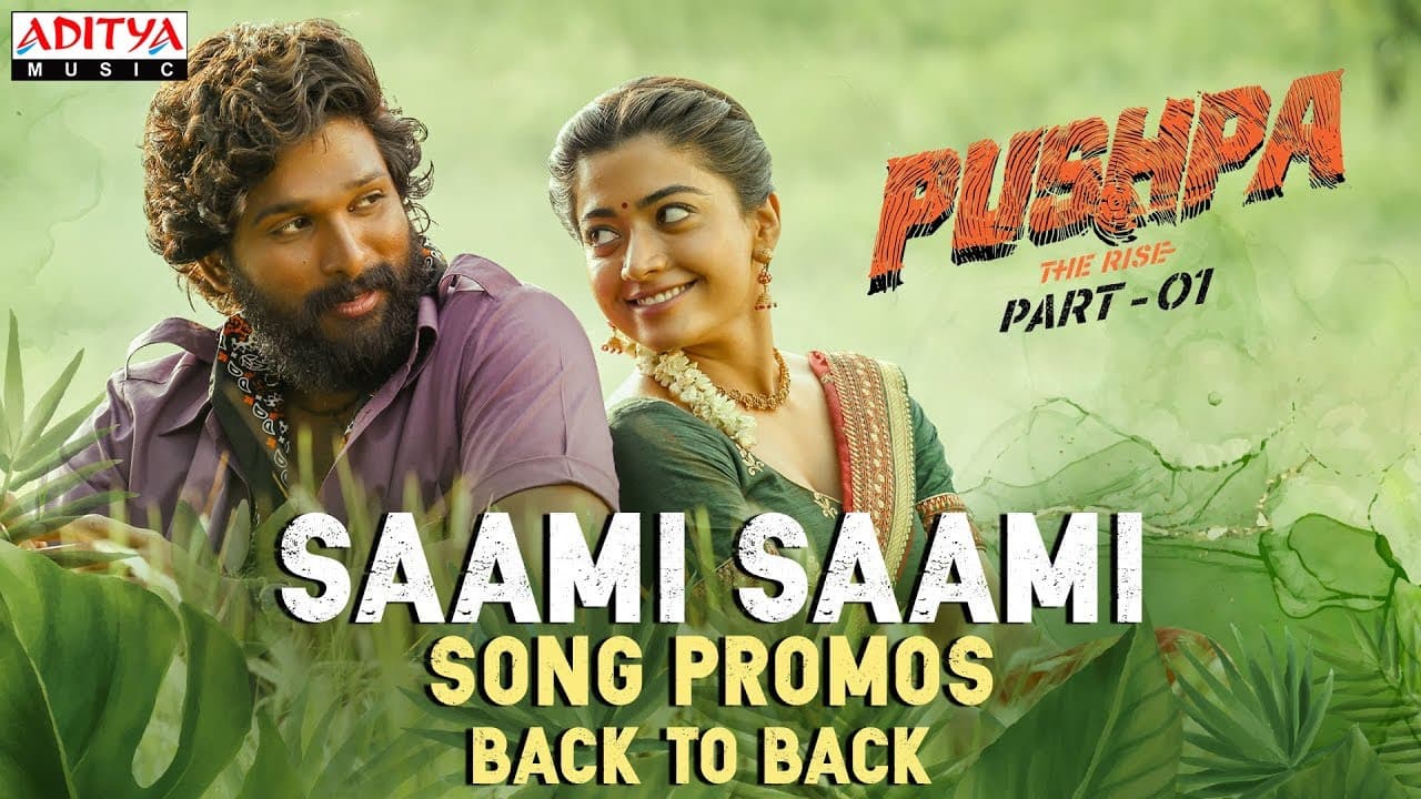 #SaamiSaami Back 2 Back Song Promos | Pushpa Songs | Allu Arjun,Rashmika | Sukumar | Devi Sri Prasad