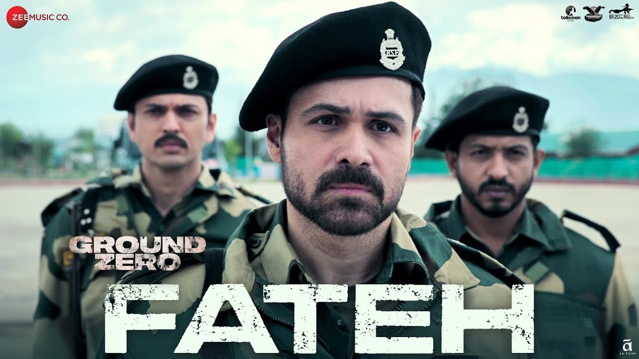 Fateh - Ground Zero | Emraan Hashmi & Sai Tamhankar | Divya Kumar, Sunny Inder, Kumaar
